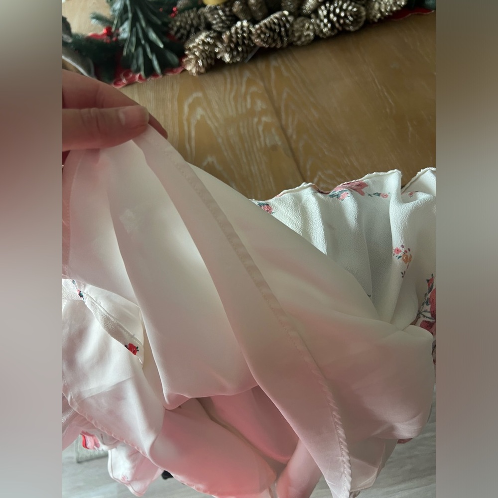 NWOT GAP RUFFLE FLORAL DRESS - Picture 7 of 8